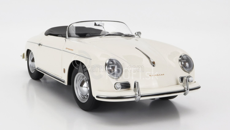 Porsche 356a Speedster 1955 v mierke 1:12 biely