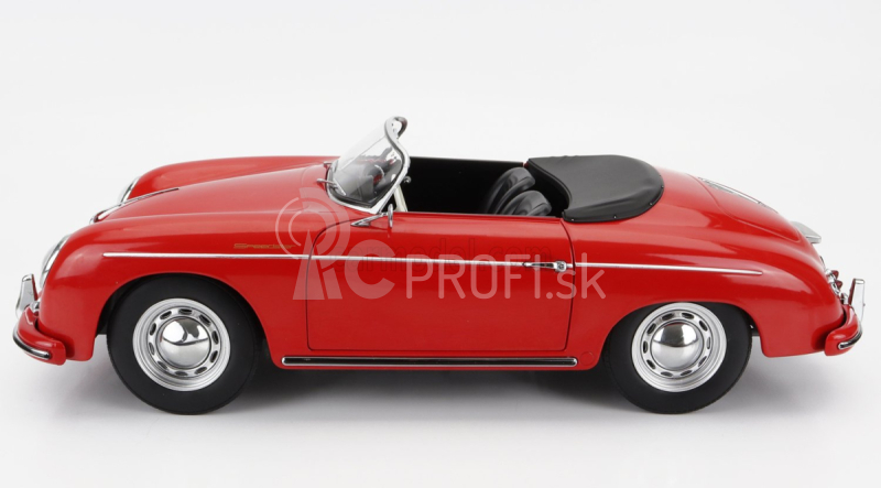 Porsche 356a Speedster 1955 v mierke 1:12 Červená