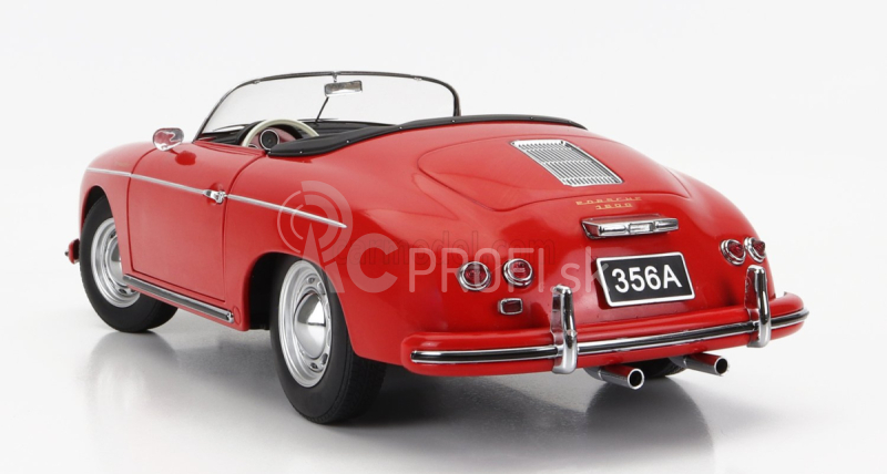 Porsche 356a Speedster 1955 v mierke 1:12 Červená