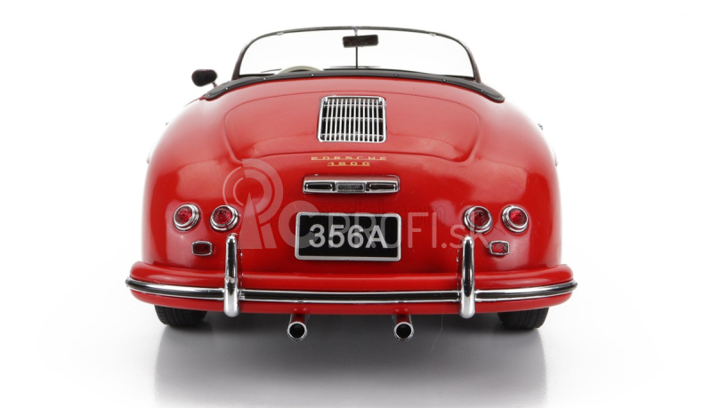 Porsche 356a Speedster 1955 v mierke 1:12 Červená