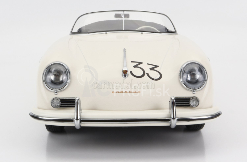 Porsche 356a Speedster N 33 1955 v mierke 1:12 biela