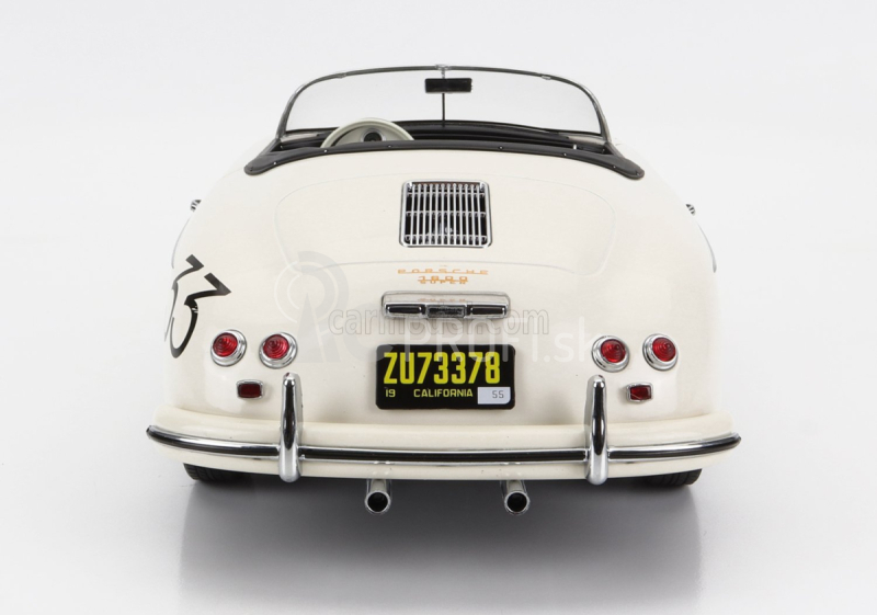 Porsche 356a Speedster N 33 1955 v mierke 1:12 biela