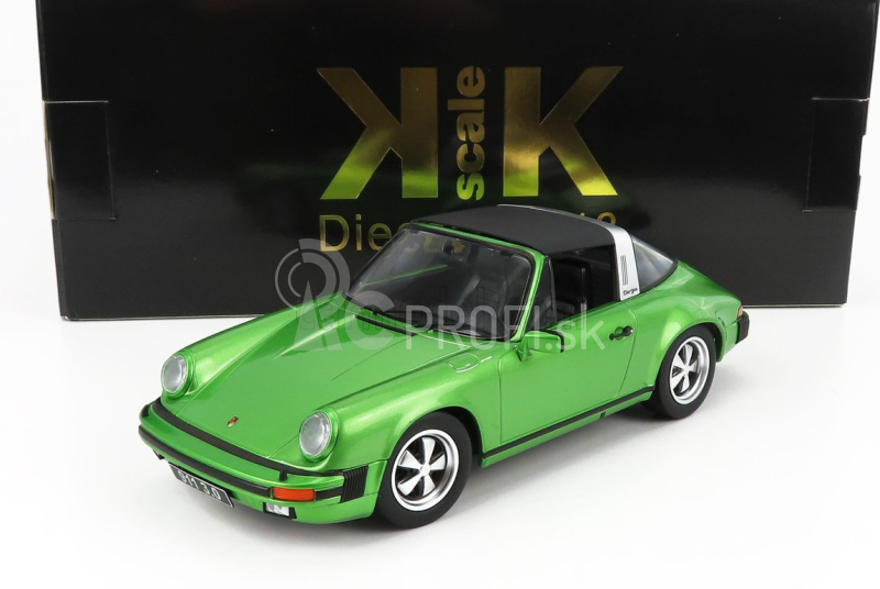 Porsche 911 Carrera 3.0 Targa 1977 1:18 Green Met