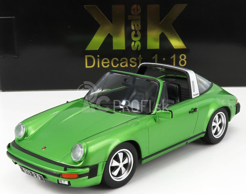 Porsche 911 Carrera 3.0 Targa 1977 1:18 Green Met