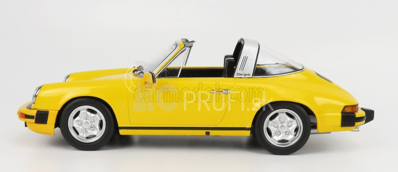 Porsche 911 Targa 1978 v mierke 1:18 žltá