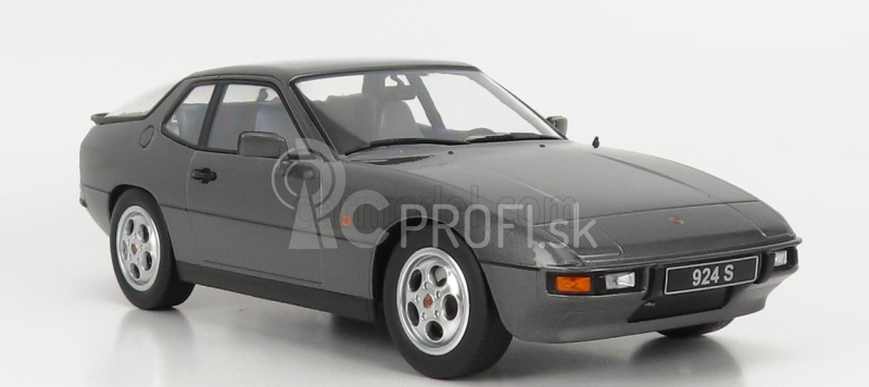 Porsche 924s Coupe 1986 v mierke 1:18 Grey Met