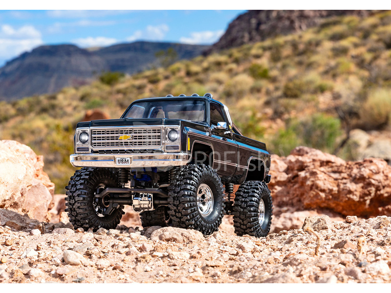 ROZBALENÉ - RC auto Traxxas TRX-4M Chevrolet K10 1979 1:18 RTR, čierne