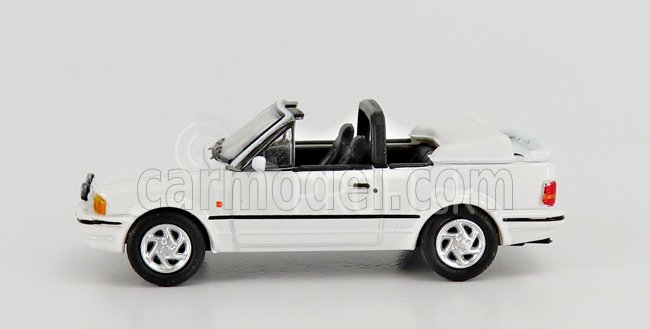 Premium classixxs Ford england Escort Mkiv Cabriolet Open 1986 1:87 Biela