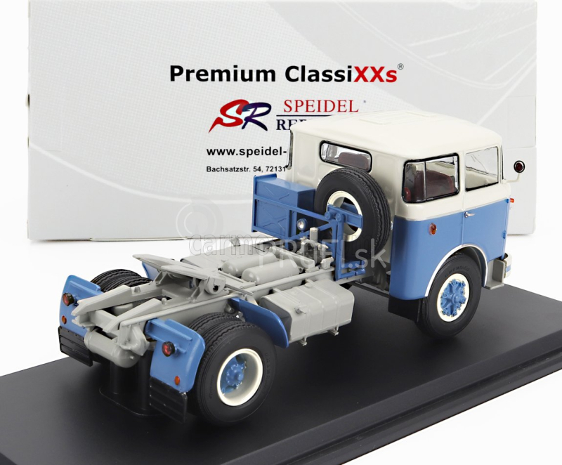 Premium classixxs Liaz 706 Rttn Tractor Truck 2-assi 1978 1:43 Light Blue White