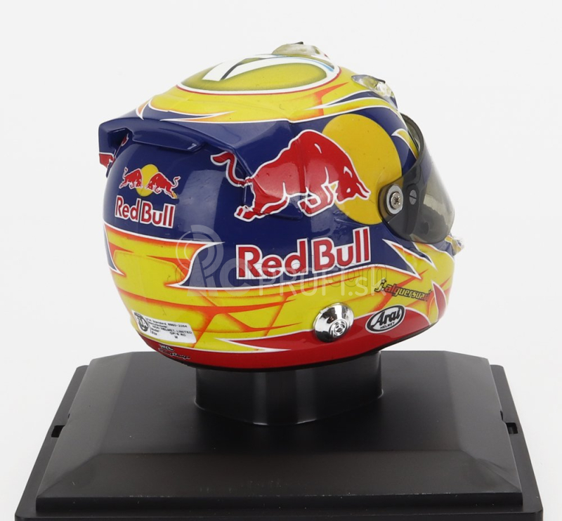 Prilba F1 Casco - Toro Rosso str6 N 19 Sezóna 2011 Jaime Alguersuari 1:5 Yellow Black