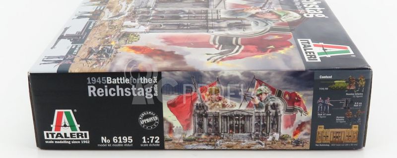 Príslušenstvo Italeri Dioráma - Vojnová bojová súprava - Pre Reichstag - Berlín 29. apríl / 2. máj 1945 1:72 /