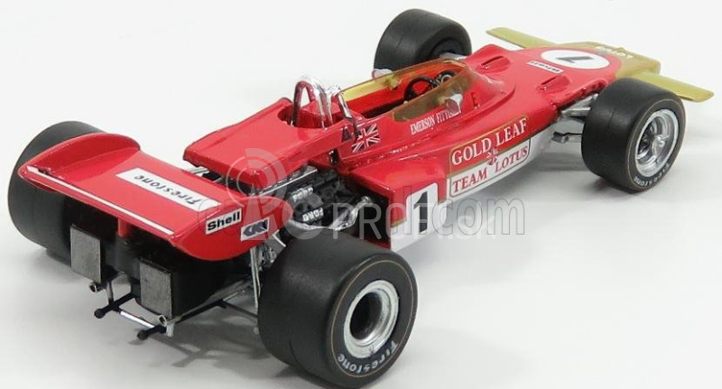 Quartzo Lotus F1 72d Team Lotus N 1 French Gp 1971 E.fittipaldi 1:43 Červené zlato