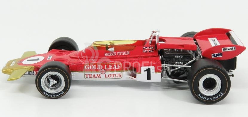 Quartzo Lotus F1 72d Team Lotus N 1 French Gp 1971 E.fittipaldi 1:43 Červené zlato