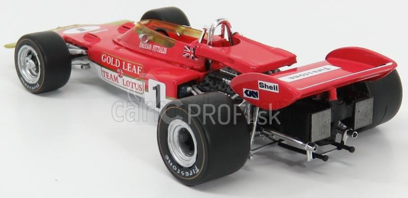 Quartzo Lotus F1 72d Team Lotus N 1 French Gp 1971 E.fittipaldi 1:43 Červené zlato