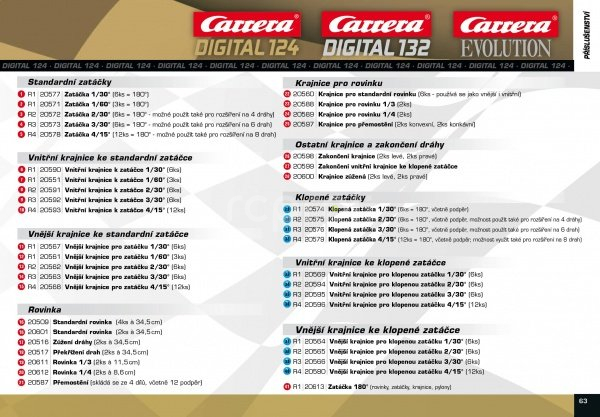 Rameno mosta 20587 - EVO/D132/D124 20597