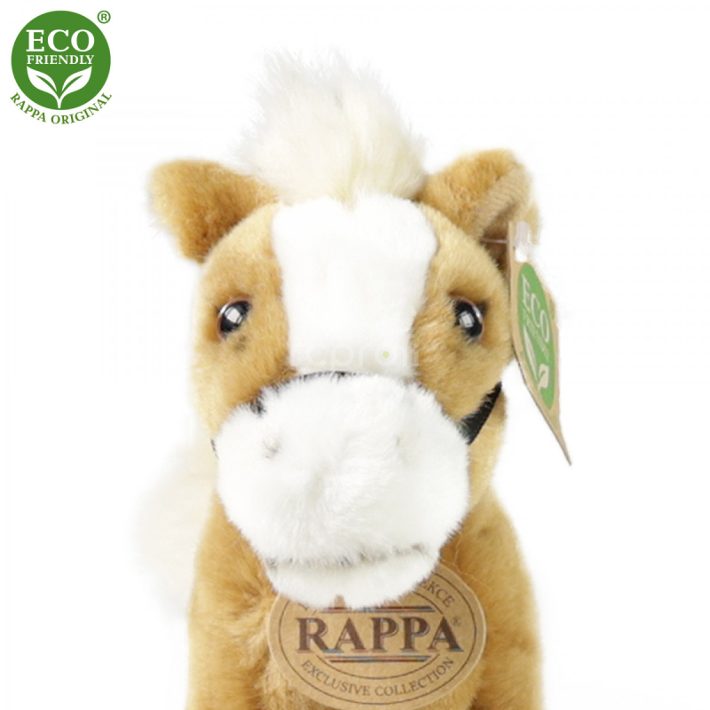 Rappa Plyšový kôň stojaci 21 cm ECO-FRIENDLY