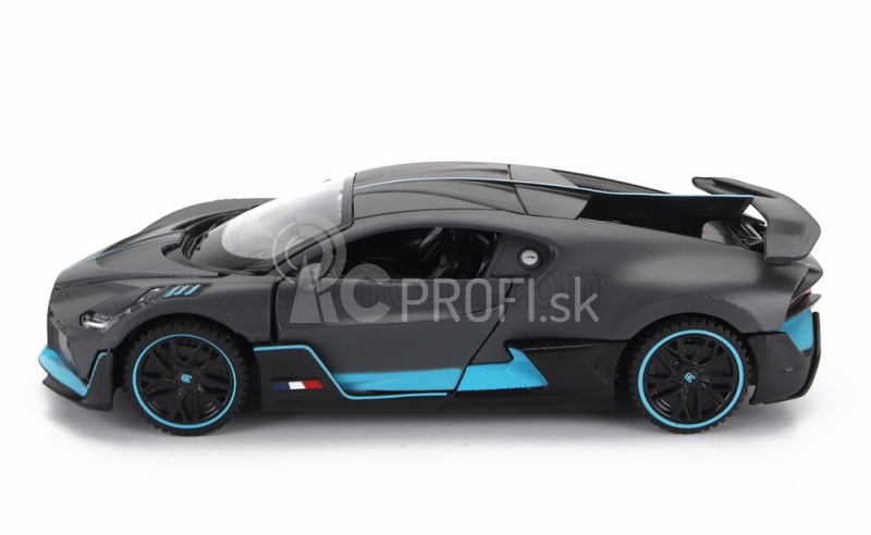 Rastar Bugatti Divo 2018 1:32 sivá svetlomodrá