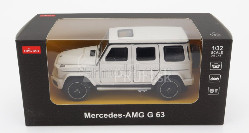 Rastar Mercedes benz triedy G G63 Amg 2018 1:32 Biela