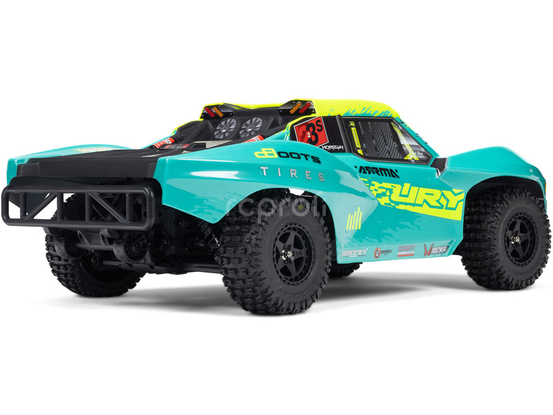 RC auto Arrma Fury 223S BLX 2WD 1:10 RTR DSC, modrá