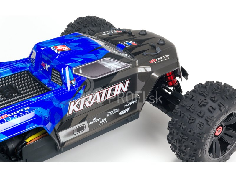 RC auto Arrma Kraton 4S V2 BLX 1:10 4WD RTR, čierne