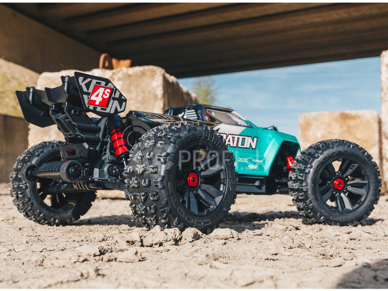 RC auto Arrma Kraton 4S V2 BLX 1:10 4WD RTR, čierne