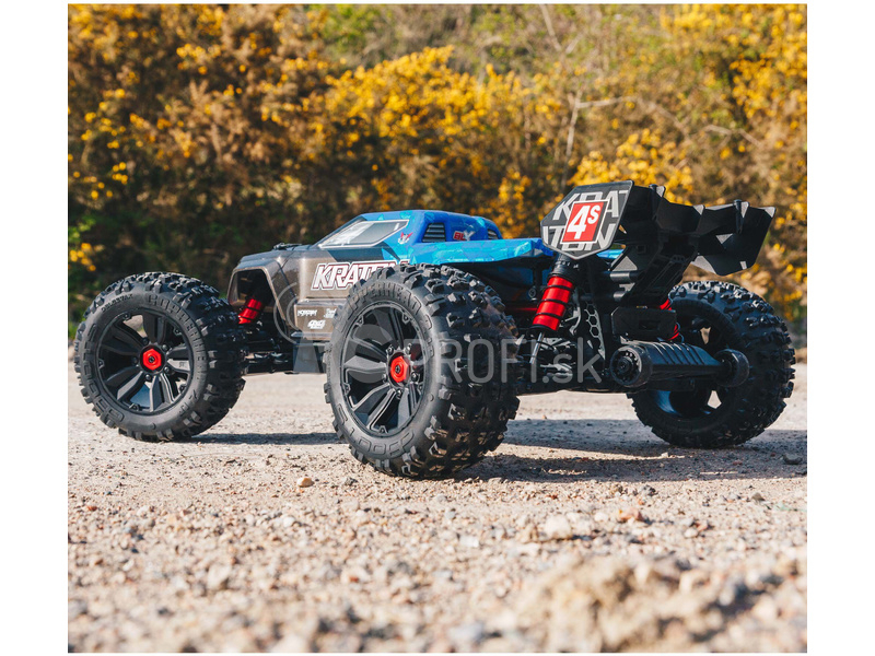 RC auto Arrma Kraton 4S V2 BLX 1:10 4WD RTR, čierne