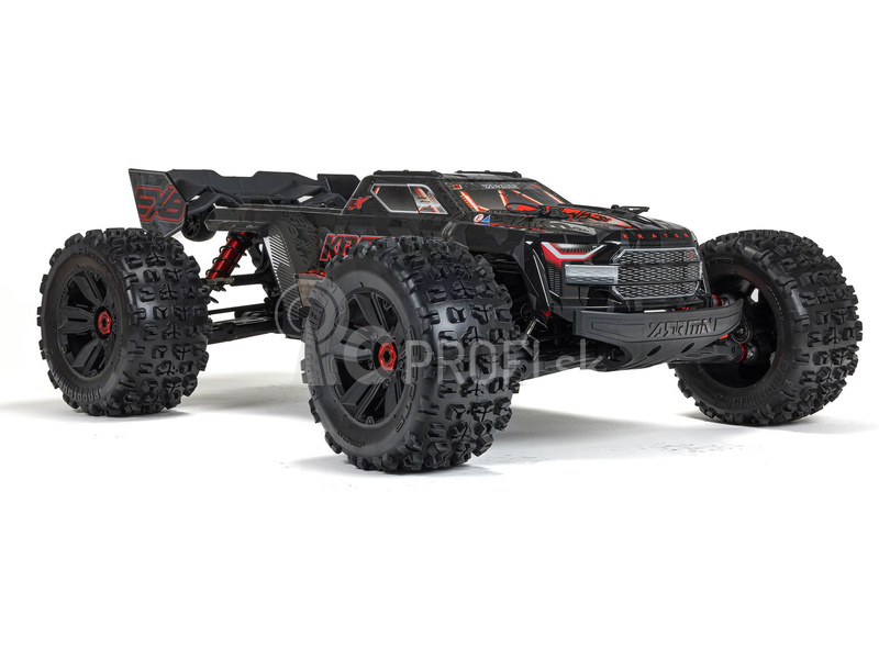 RC auto Arrma Kraton 8S BLX 1:5 4WD EXB RTR, čierne