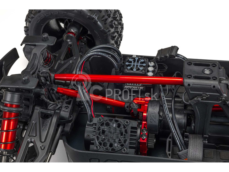 RC auto Arrma Kraton 8S BLX 1:5 4WD EXB RTR, čierne