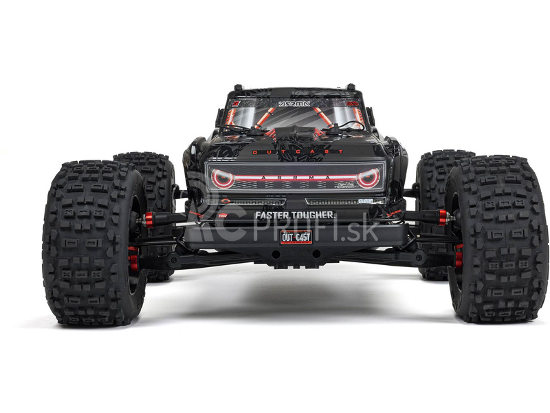 RC auto Arrma Outcast 8S BLX 1:5 4WD EXB RTR, čierne