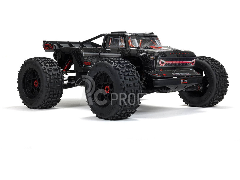 RC auto Arrma Outcast 8S BLX 1:5 4WD EXB RTR, čierne