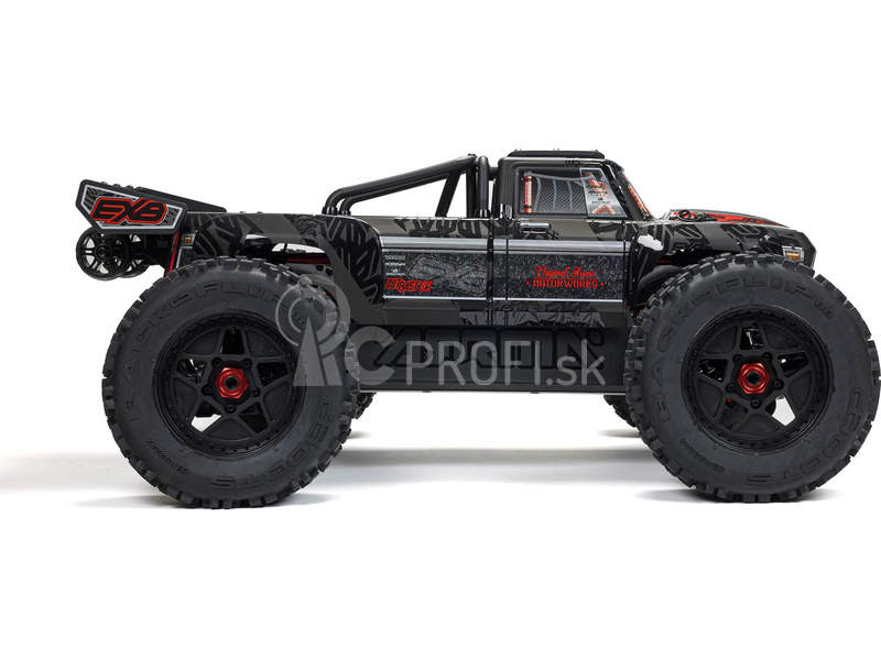 RC auto Arrma Outcast 8S BLX 1:5 4WD EXB RTR, čierne