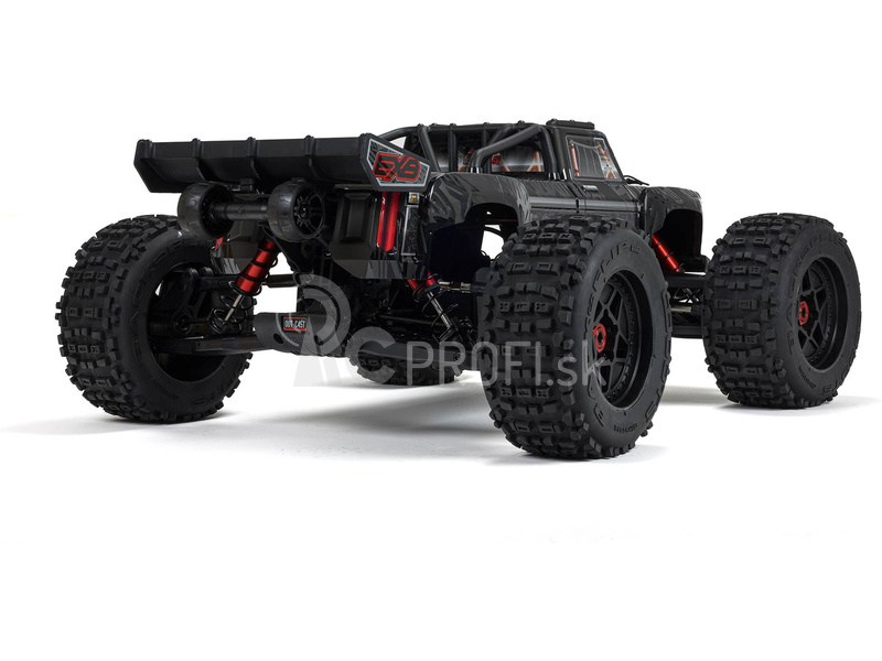 RC auto Arrma Outcast 8S BLX 1:5 4WD EXB RTR, čierne