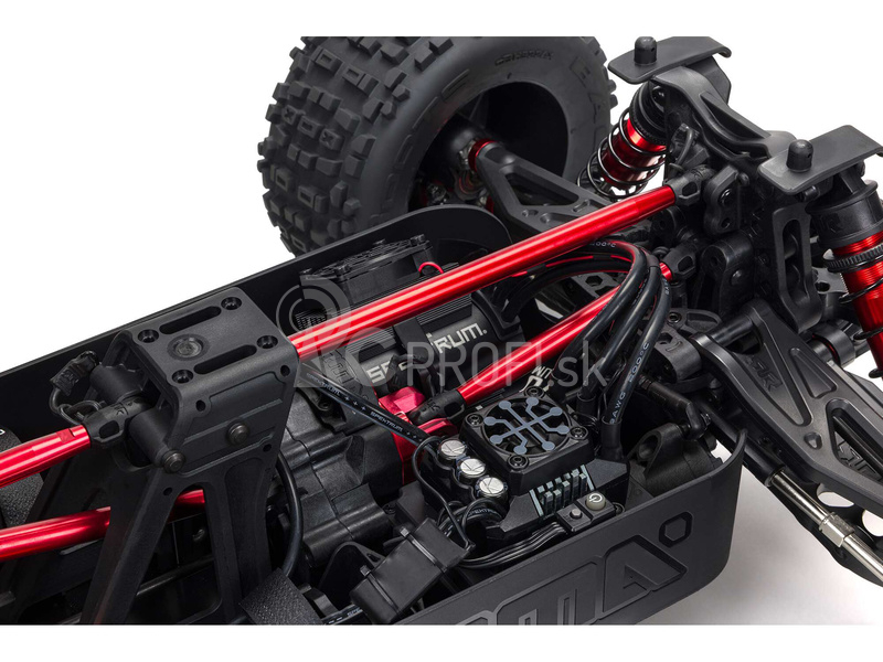 RC auto Arrma Outcast 8S BLX 1:5 4WD EXB RTR, čierne