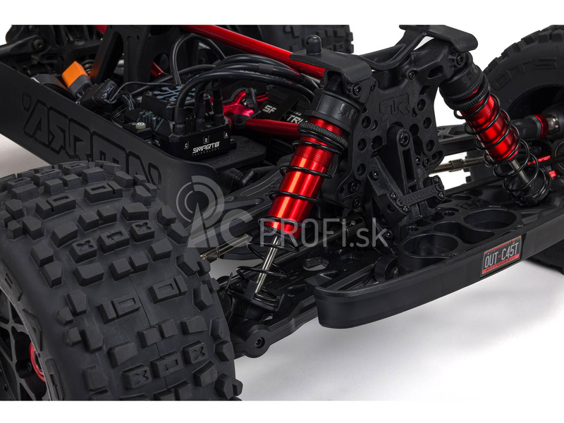 RC auto Arrma Outcast 8S BLX 1:5 4WD EXB RTR, čierne