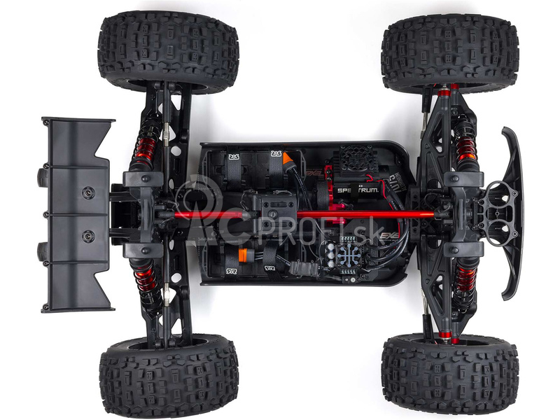 RC auto Arrma Outcast 8S BLX 1:5 4WD EXB RTR, čierne