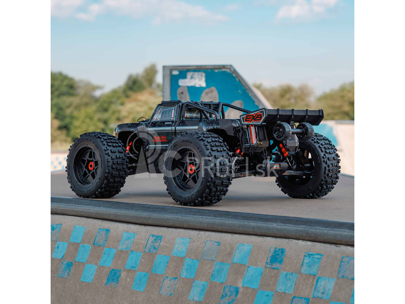 RC auto Arrma Outcast 8S BLX 1:5 4WD EXB RTR, čierne