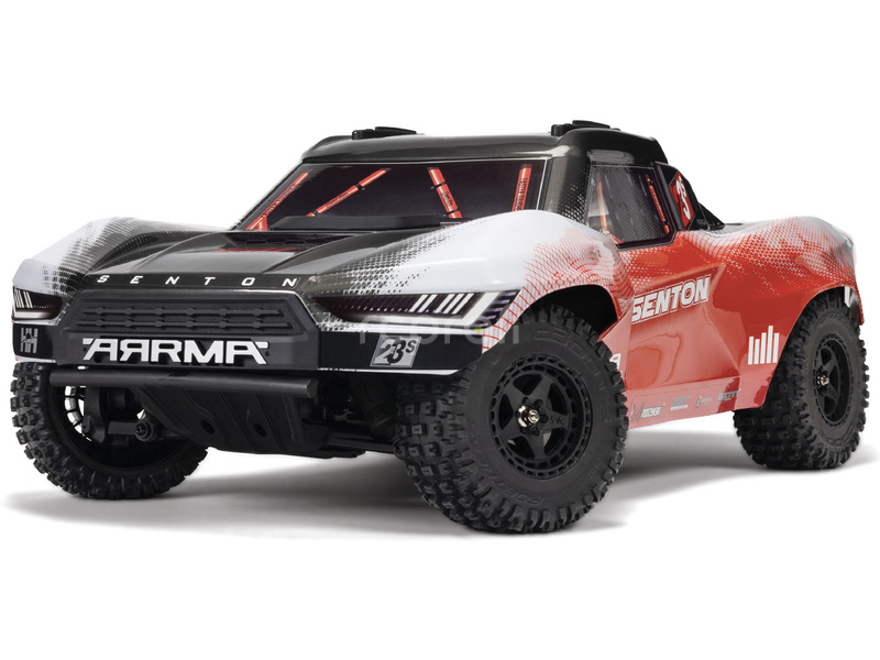 RC auto Arrma Senton 223S BLX 4WD 1:10 RTR DSC, modré