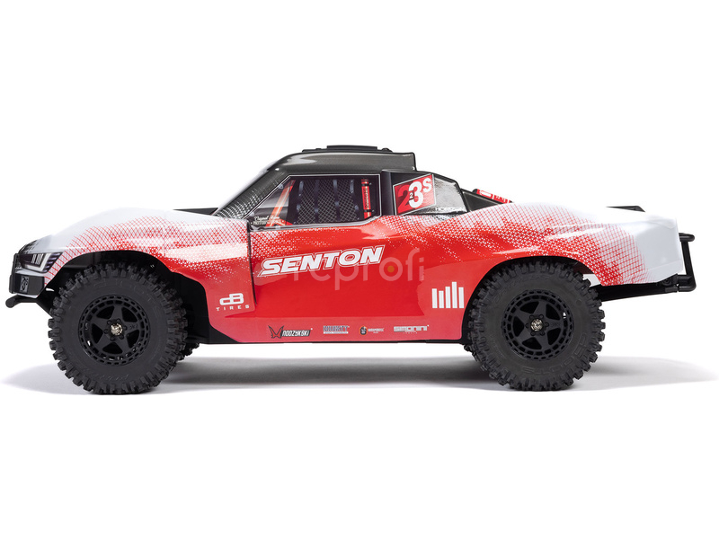 RC auto Arrma Senton 223S BLX 4WD 1:10 RTR DSC, modré