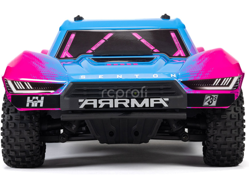 RC auto Arrma Senton 223S BLX 4WD 1:10 RTR DSC, modré