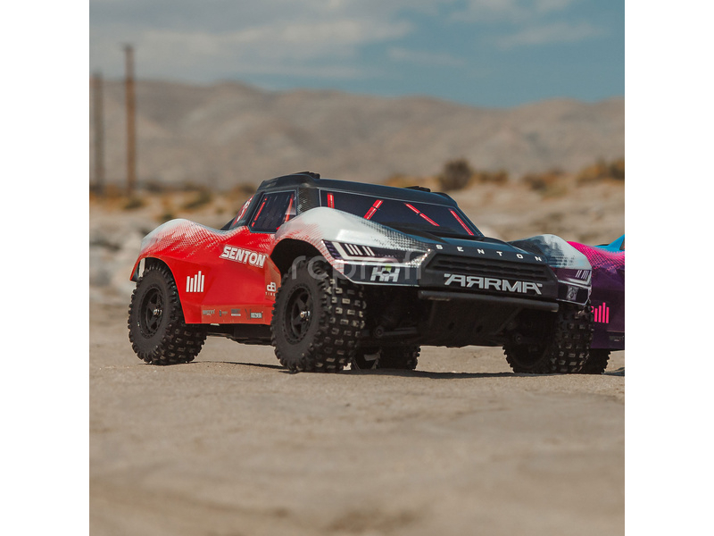 RC auto Arrma Senton 223S BLX 4WD 1:10 RTR DSC, modré