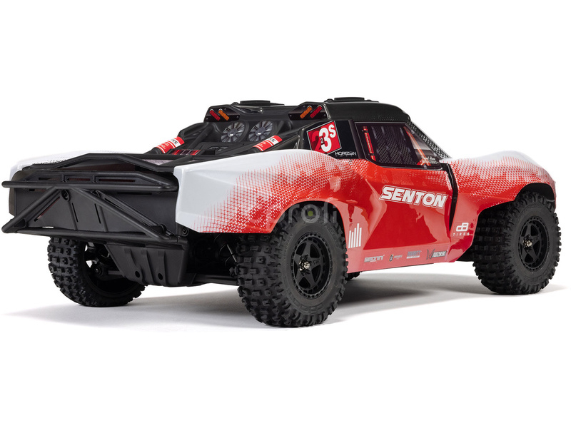 RC auto Arrma Senton 223S BLX 4WD 1:10 RTR DSC, žltá