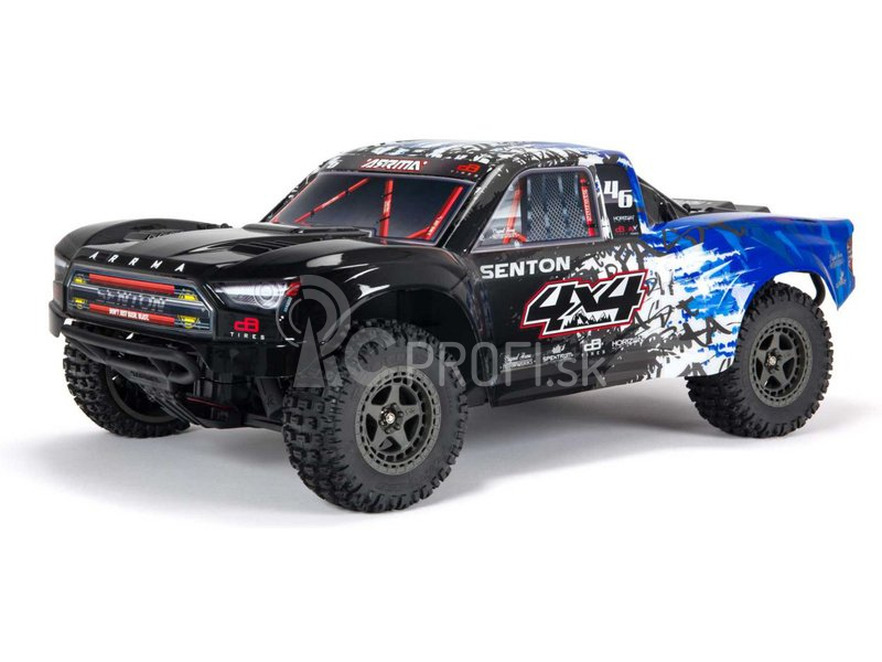 RC auto Arrma Senton 3S BLX 1:10 4WD RTR, červená