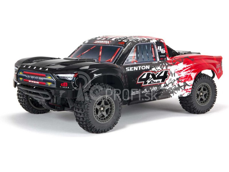 RC auto Arrma Senton 3S BLX 1:10 4WD RTR, červená