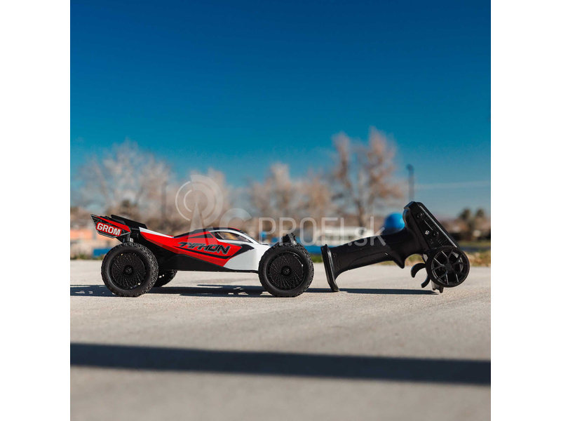 RC auto Arrma Typhon Grom 1:18 4WD Smart RTR, červené