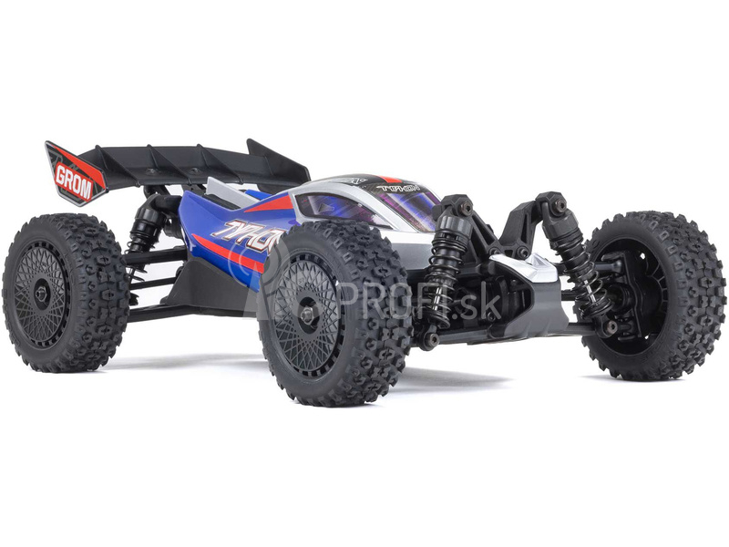 RC auto Arrma Typhon Grom 1:18 4WD Smart RTR, červené