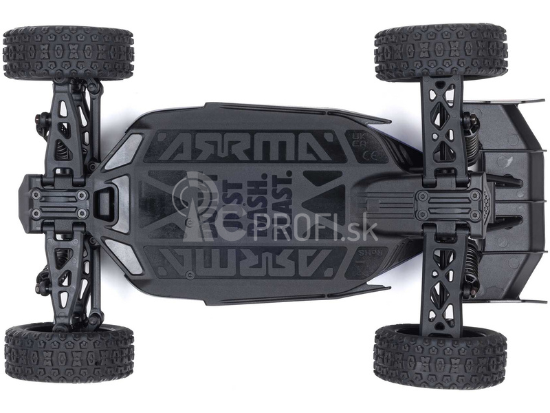 RC auto Arrma Typhon Grom 1:18 4WD Smart RTR, červené