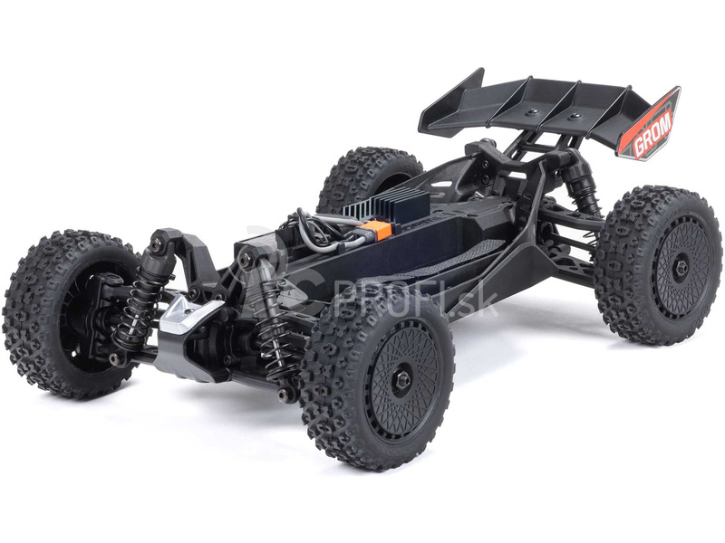 RC auto Arrma Typhon Grom 1:18 4WD Smart RTR, červené