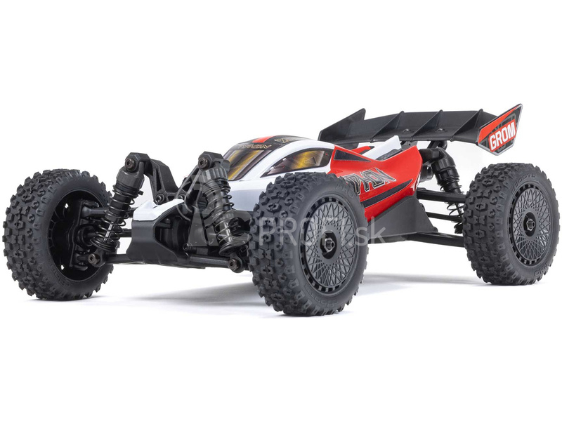 RC auto Arrma Typhon Grom 1:18 4WD Smart RTR, modré