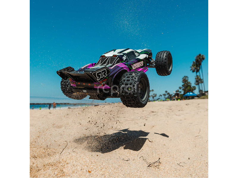 RC auto Arrma Vorteks Mega 550 1:10 RTR, fialové