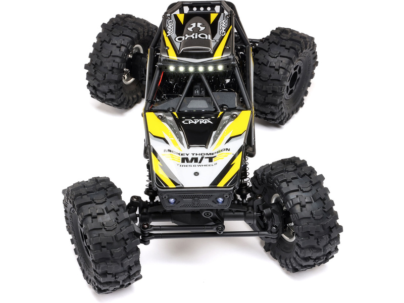 RC auto Axial Capra 1:18 4WS RTR, žlté